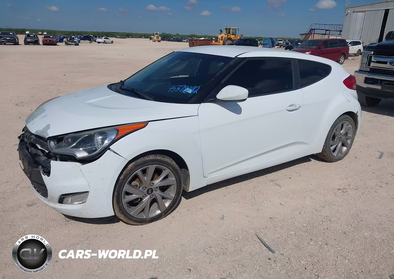 2017 Hyundai Veloster VIN:KMHTC6AD6HU310744 - 2