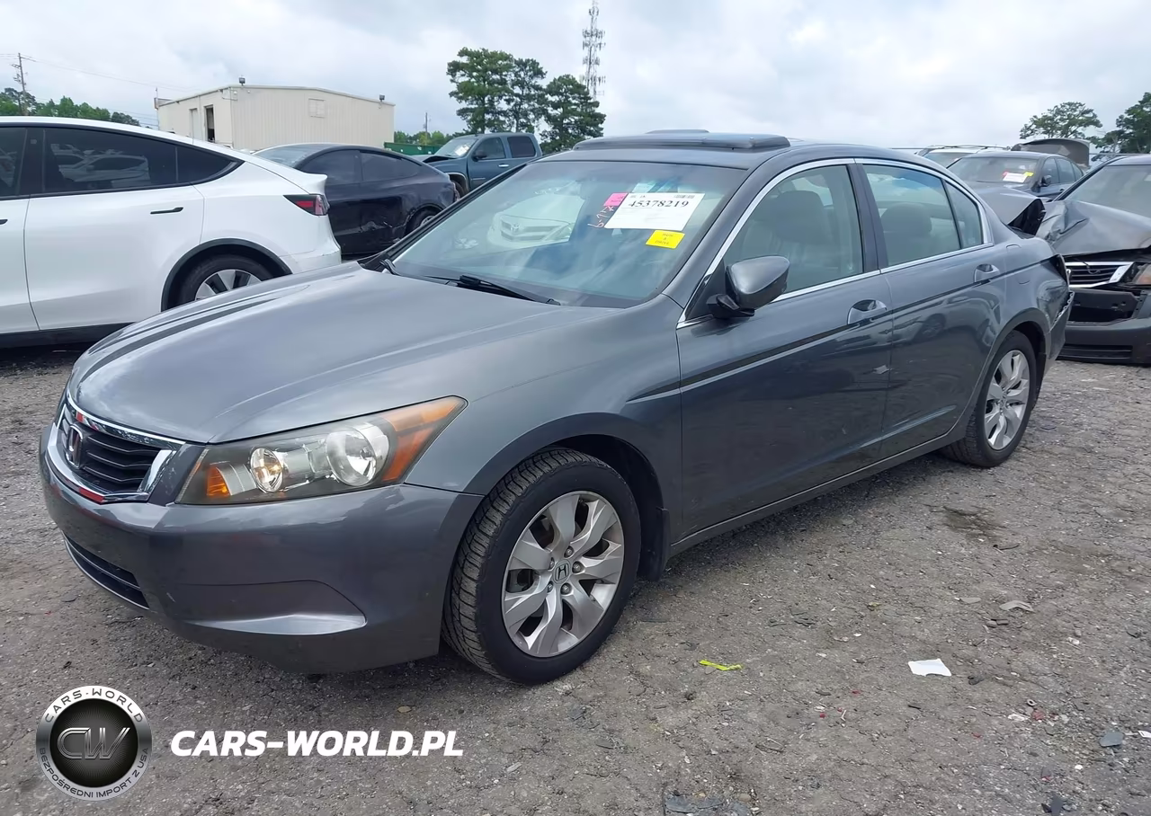 2008 Honda Accord 2.4 Ex-L VIN:JHMCP26808C077509 - 2
