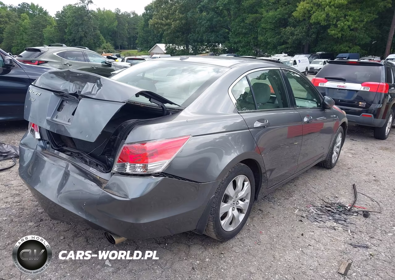 2008 Honda Accord 2.4 Ex-L VIN:JHMCP26808C077509 - 4