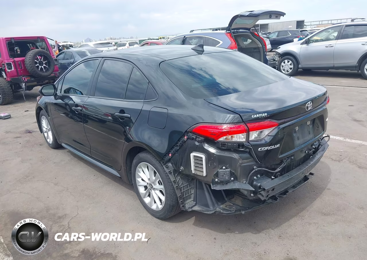 2020 Toyota Corolla Le VIN:JTDHPRAE1LJ096670 - 3