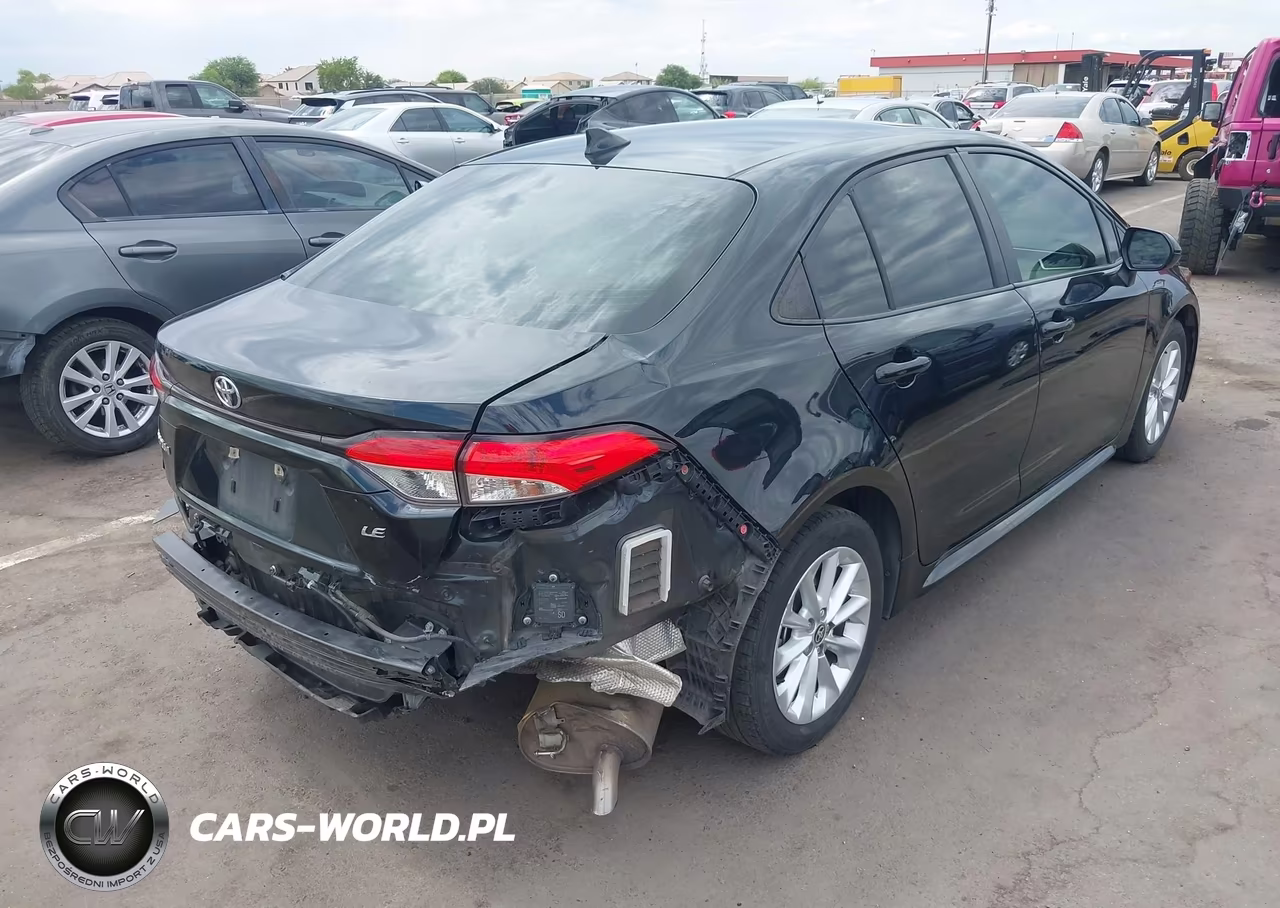 2020 Toyota Corolla Le VIN:JTDHPRAE1LJ096670 - 4