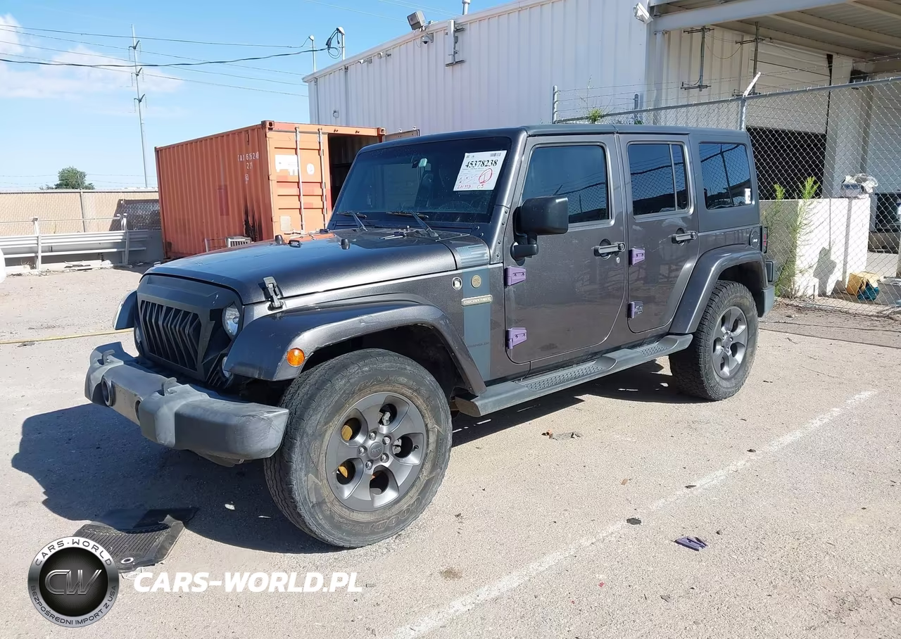 2017 Jeep Wrangler Unlimited Freedom 4X4 VIN:1C4BJWDG1HL575136 - 2