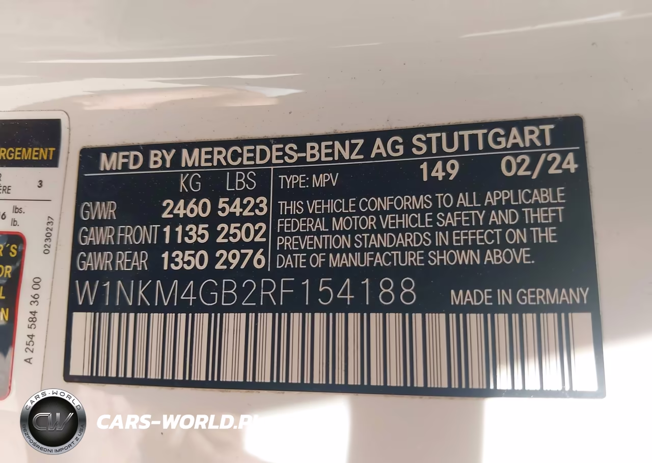 2024 Mercedes-Benz Glc 300 Suv VIN:W1NKM4GB2RF154188 - 9
