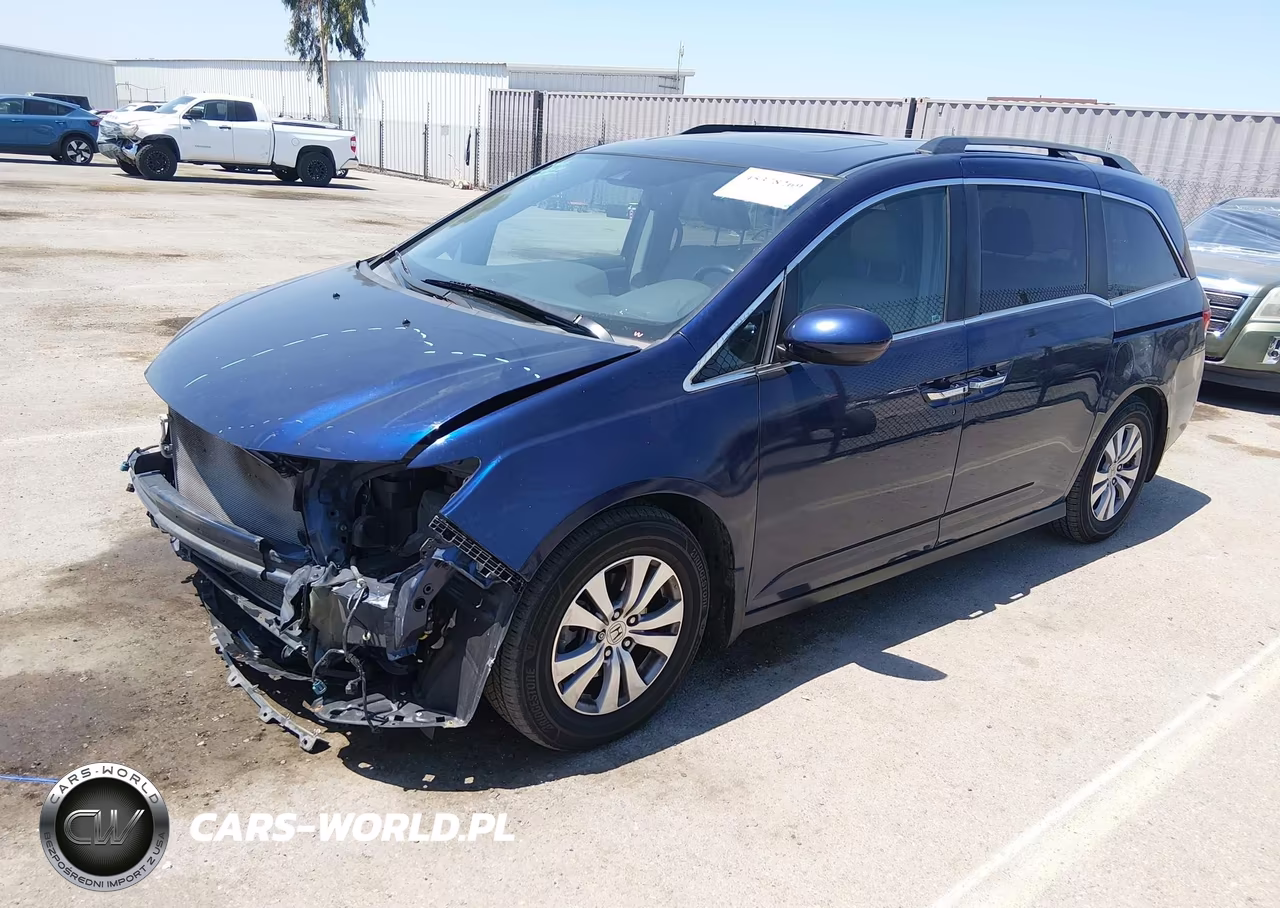 2016 Honda Odyssey Ex-L VIN:5FNRL5H61GB032844 - 2