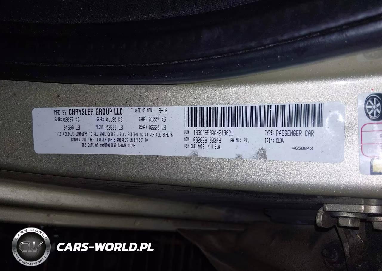 2010 Dodge Avenger R-T VIN:1B3CC5FB0AN218021 - 9