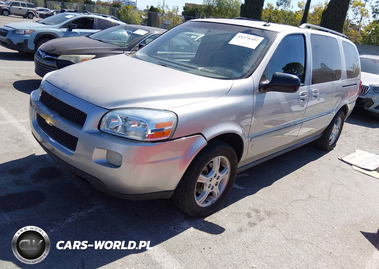 2006 Chevrolet Uplander Lt W-1Lt VIN:1GNDV33L96D105039 - 2