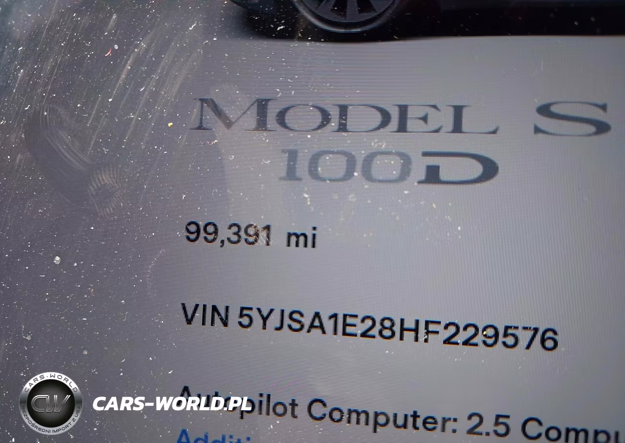 2017 Tesla Model S 100D-60D-75D-90D-P100D VIN:5YJSA1E28HF229576 - 15