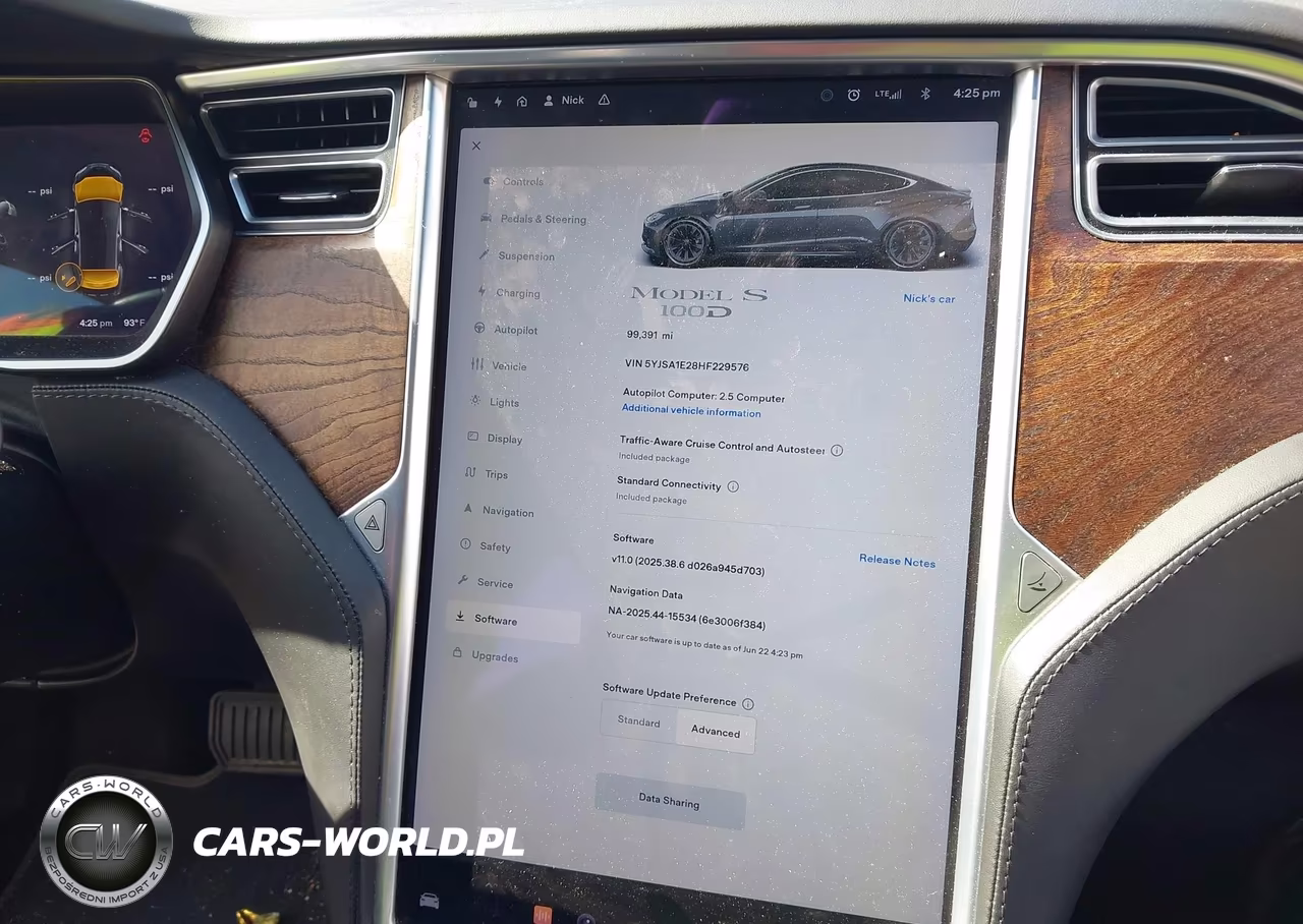 2017 Tesla Model S 100D-60D-75D-90D-P100D VIN:5YJSA1E28HF229576 - 18