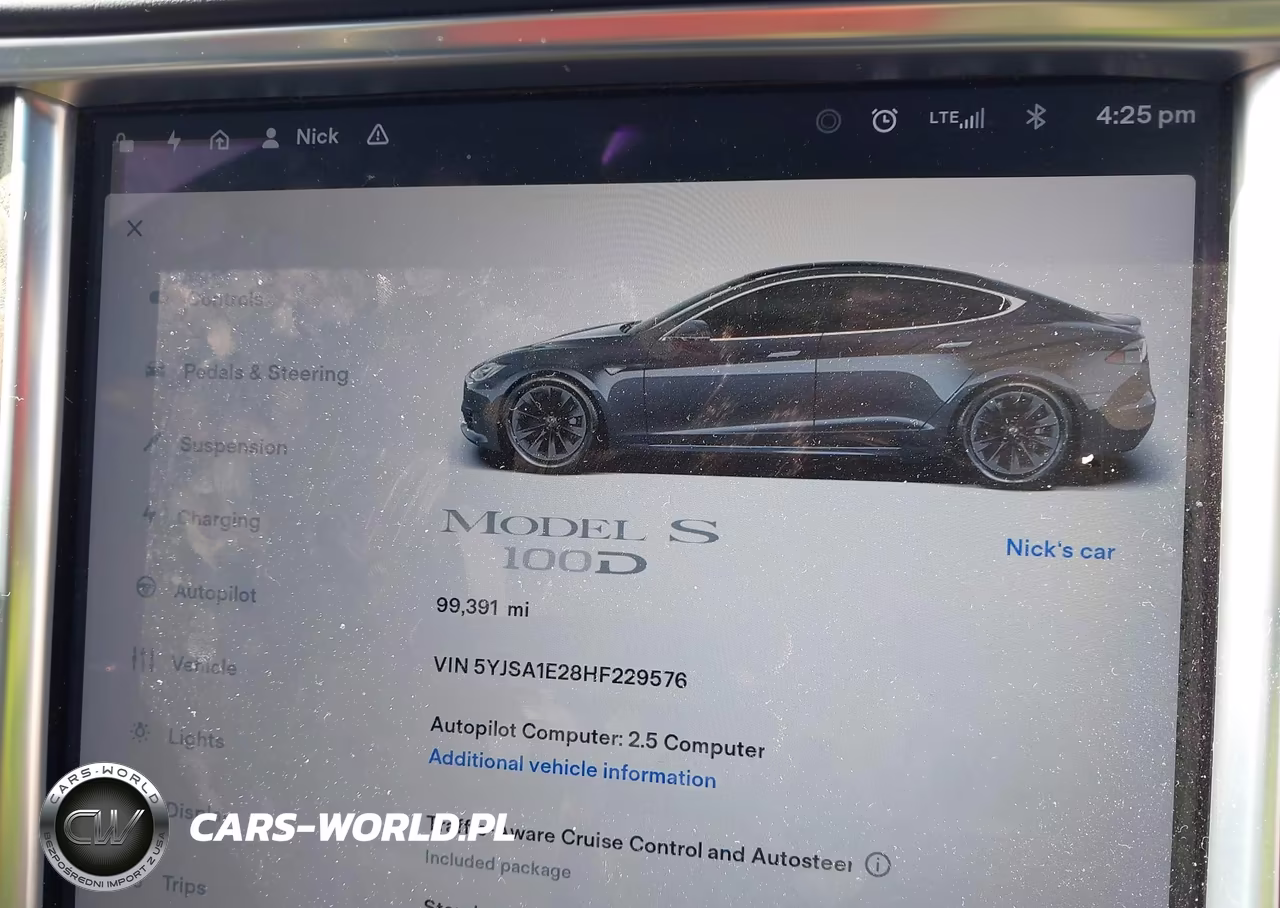 2017 Tesla Model S 100D-60D-75D-90D-P100D VIN:5YJSA1E28HF229576 - 7