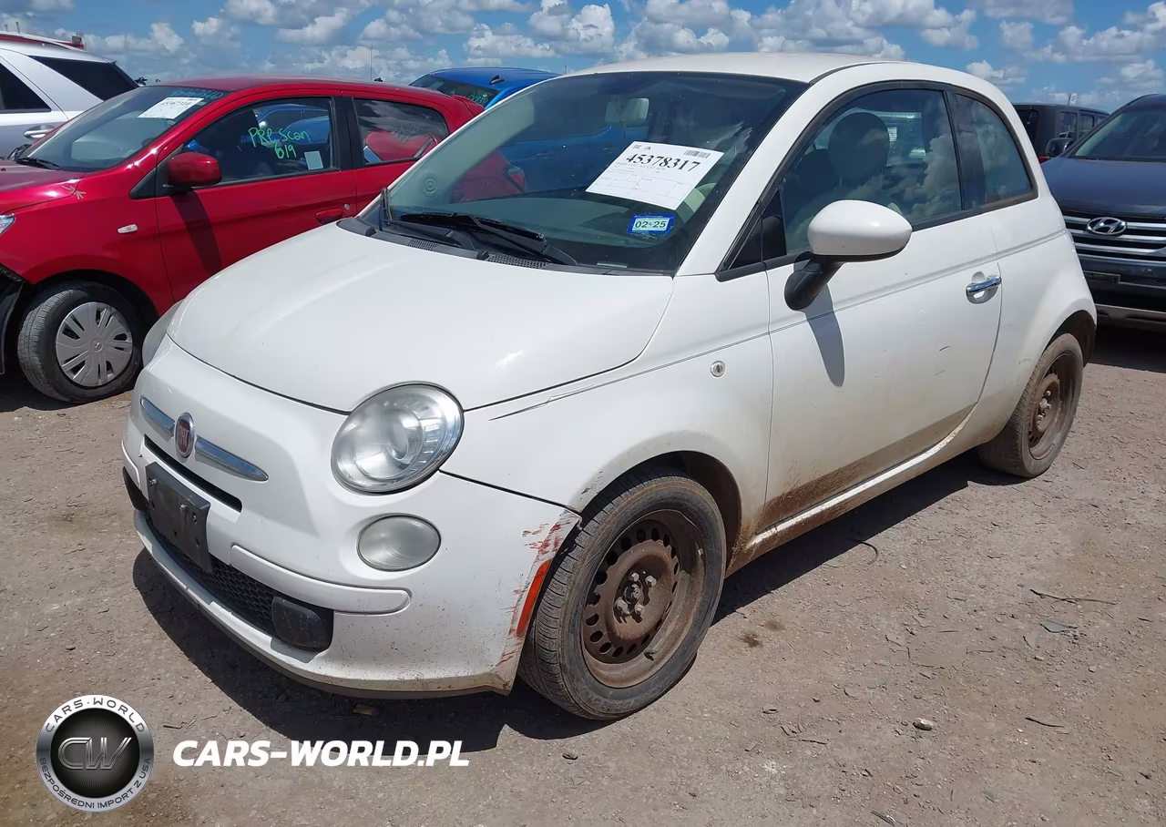 2013 Fiat 500 Pop VIN:3C3CFFAR3DT749366 - 2