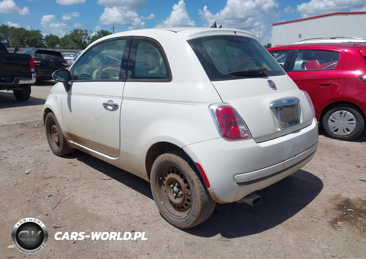 2013 Fiat 500 Pop VIN:3C3CFFAR3DT749366 - 3