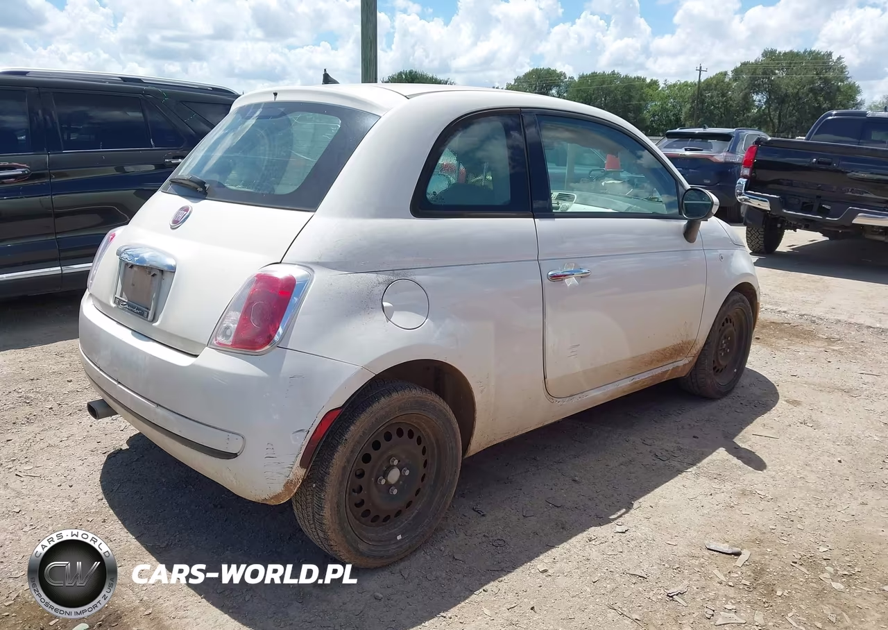 2013 Fiat 500 Pop VIN:3C3CFFAR3DT749366 - 4