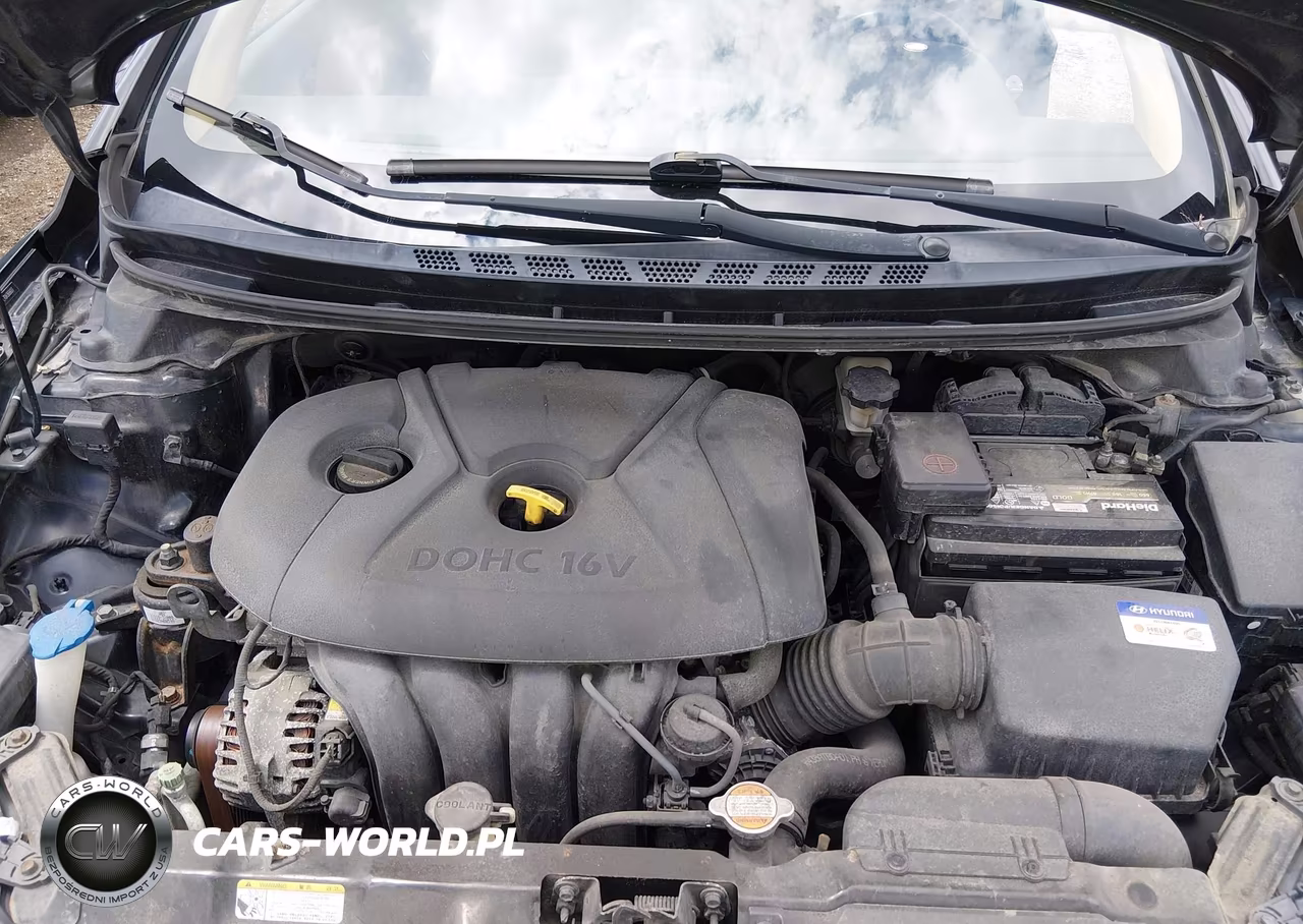 2011 Hyundai Elantra Gls (Ulsan Plant) VIN:KMHDH4AEXBU154766 - 10