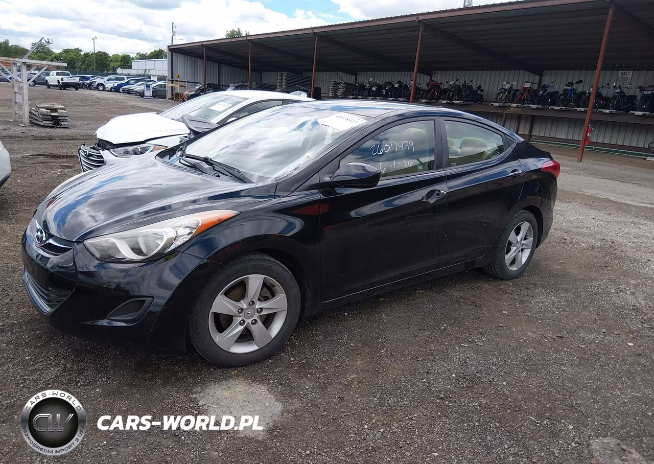 2011 Hyundai Elantra Gls (Ulsan Plant) VIN:KMHDH4AEXBU154766 - 2