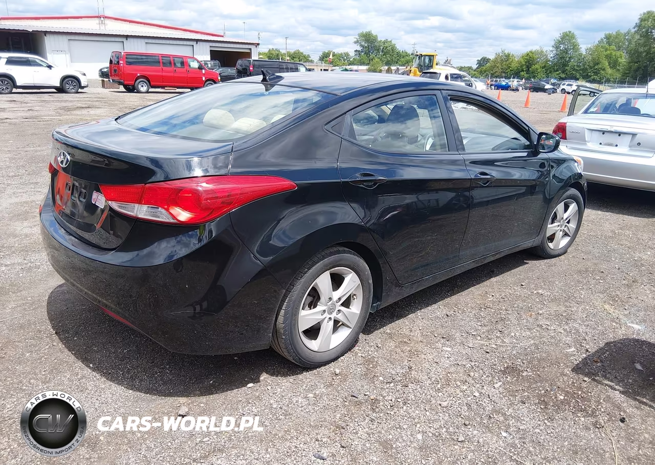 2011 Hyundai Elantra Gls (Ulsan Plant) VIN:KMHDH4AEXBU154766 - 4