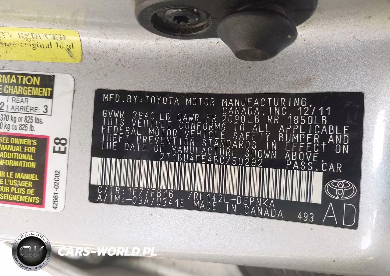 2011 Toyota Corolla Le VIN:2T1BU4EE4BC750292 - 9