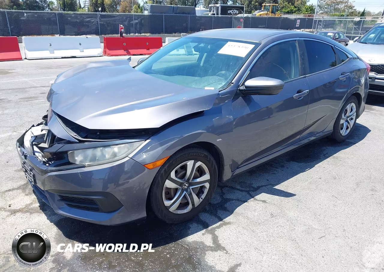 2017 Honda Civic Lx VIN:2HGFC2F57HH536288 - 2