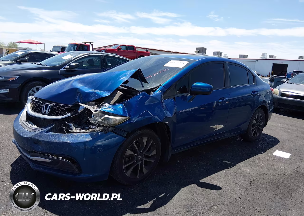2014 Honda Civic Ex VIN:19XFB2F86EE028736 - 2