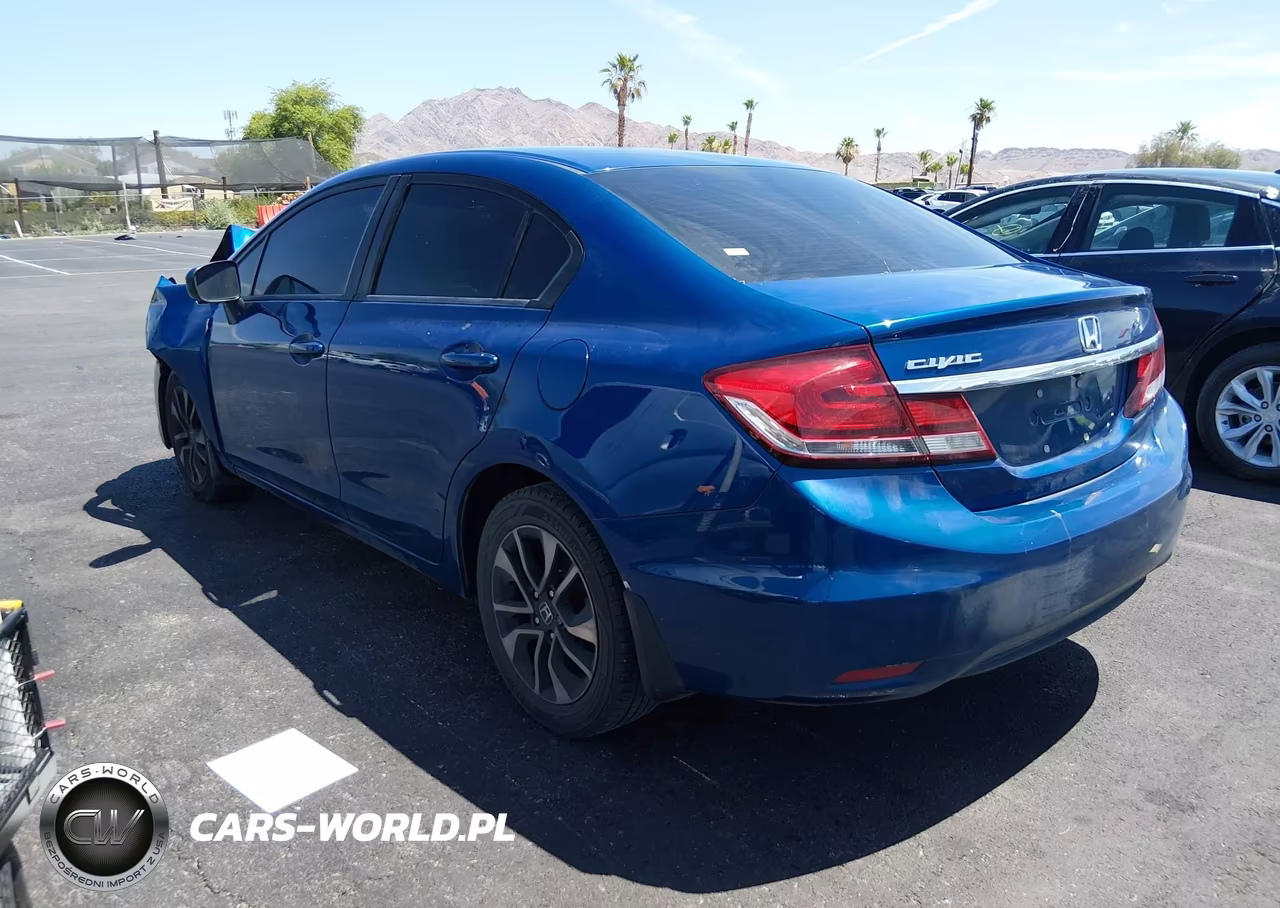 2014 Honda Civic Ex VIN:19XFB2F86EE028736 - 3