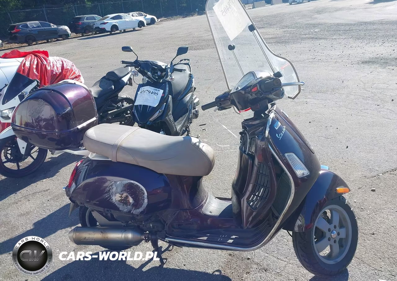 2007 Vespa Granturismo 200 VIN:ZAPM319K175008266 - 12