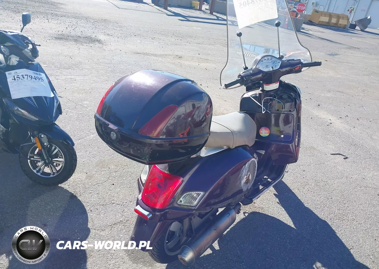 2007 Vespa Granturismo 200 VIN:ZAPM319K175008266 - 4