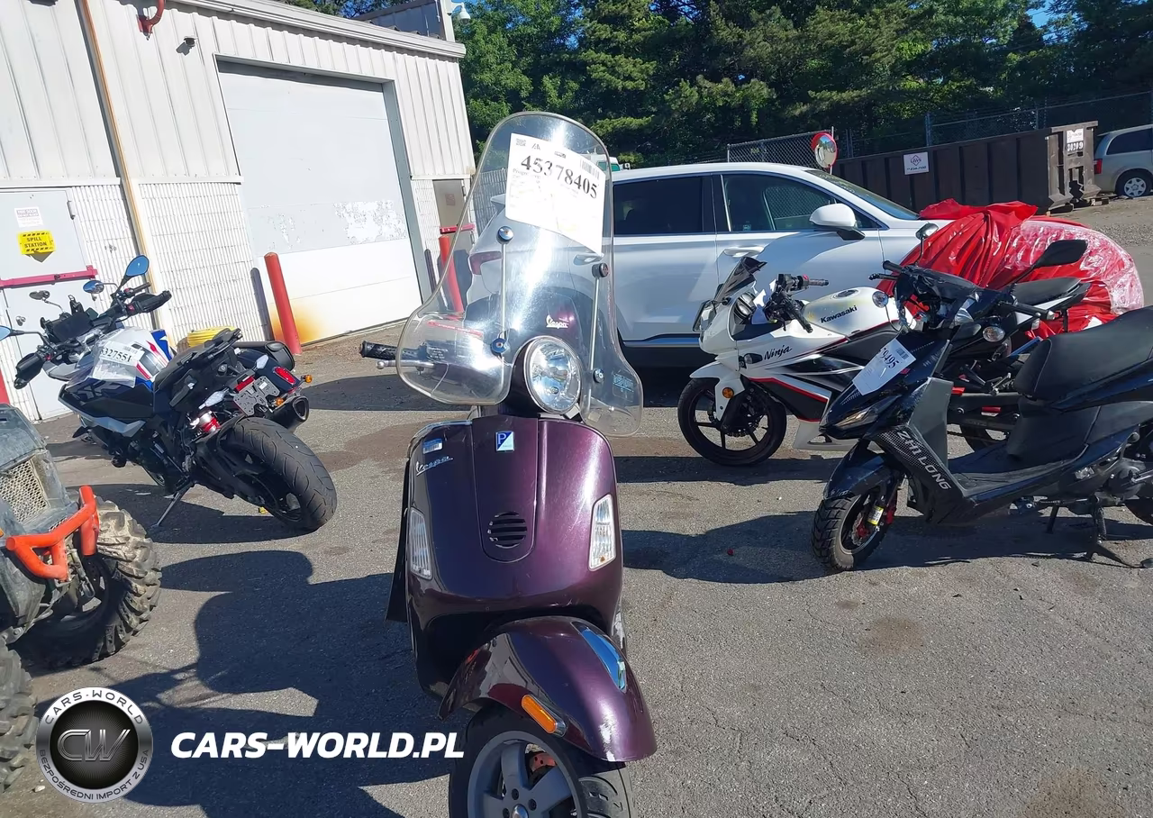 2007 Vespa Granturismo 200 VIN:ZAPM319K175008266 - 5