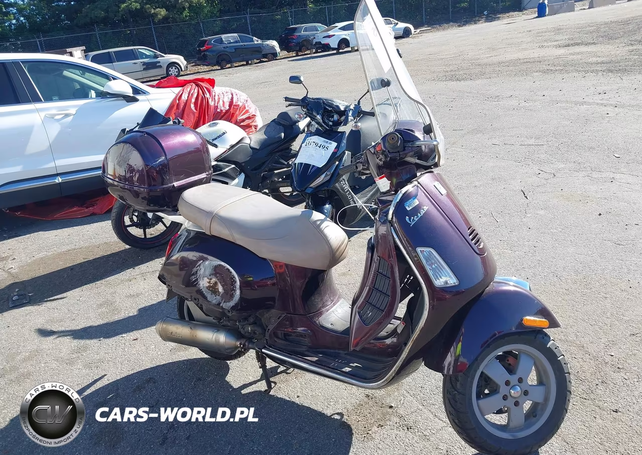 2007 Vespa Granturismo 200 VIN:ZAPM319K175008266 - 8