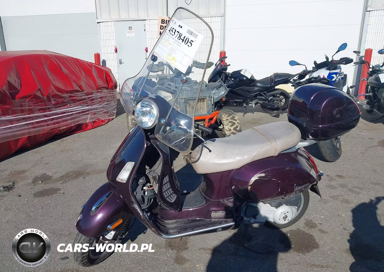 2007 Vespa Granturismo 200 VIN:ZAPM319K175008266 - 9
