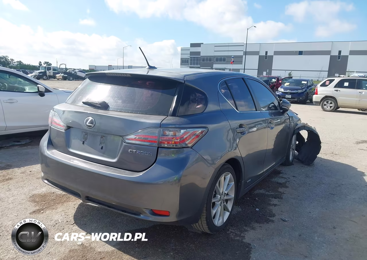 2013 Lexus Ct 200H VIN:JTHKD5BH2D2131839 - 4