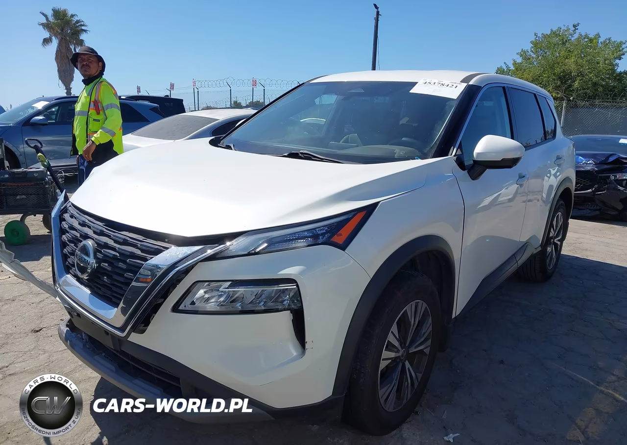 2021 Nissan Rogue Sv Fwd VIN:JN8AT3BA1MW014984 - 2