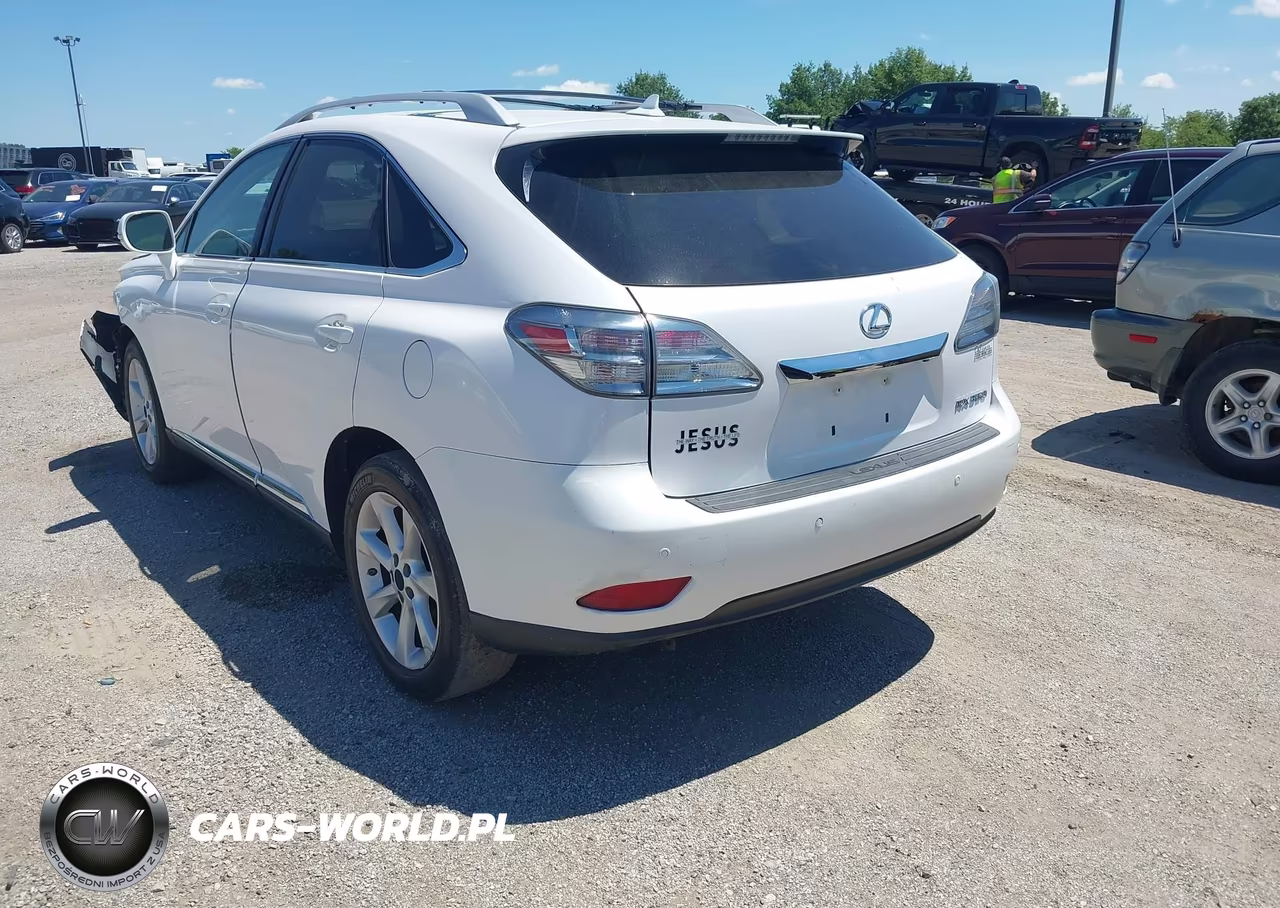 2011 Lexus Rx 350 VIN:2T2ZK1BA2BC059309 - 3