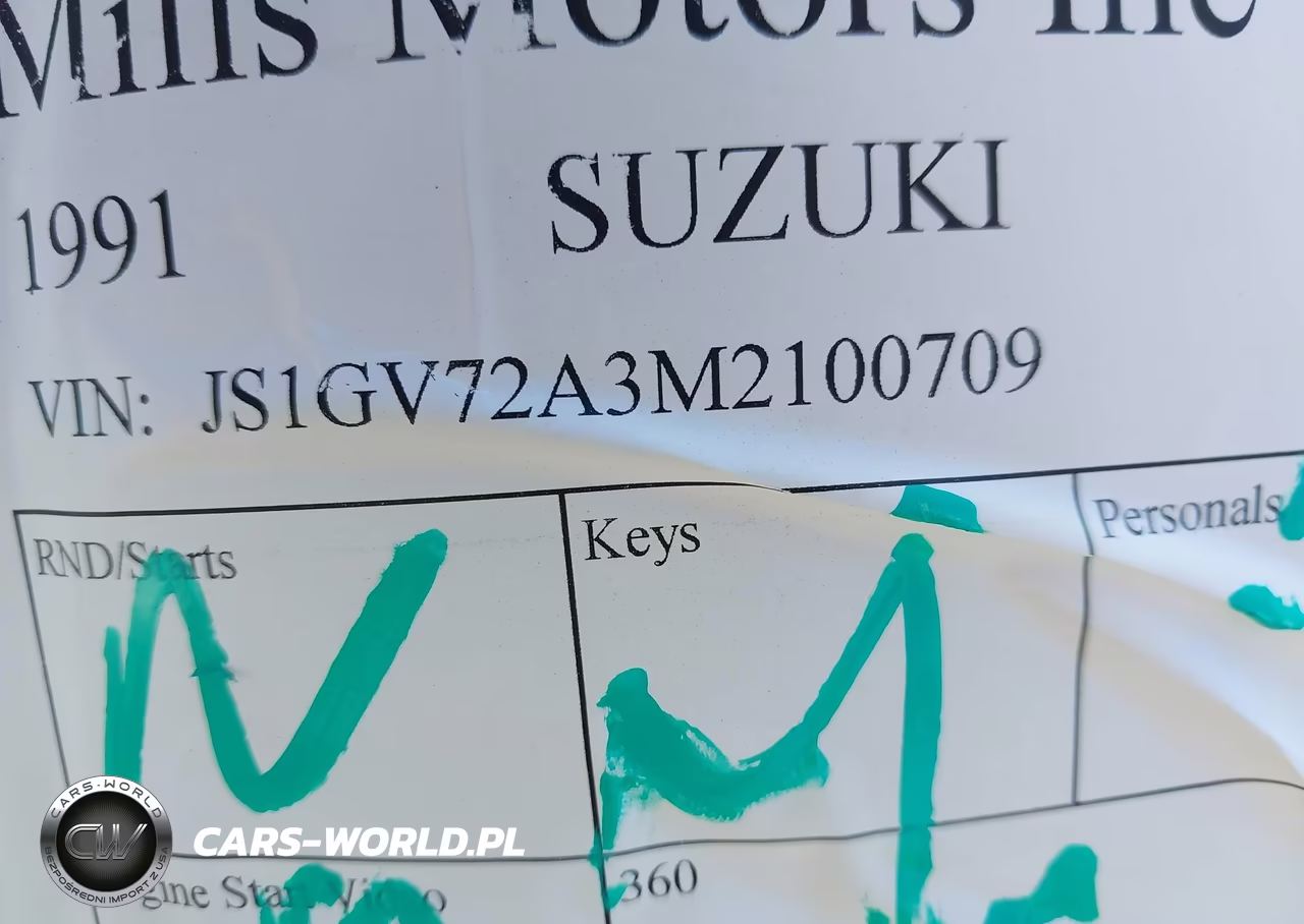 1991 Suzuki Gsx1100 F VIN:JS1GV72A3M2100709 - 10