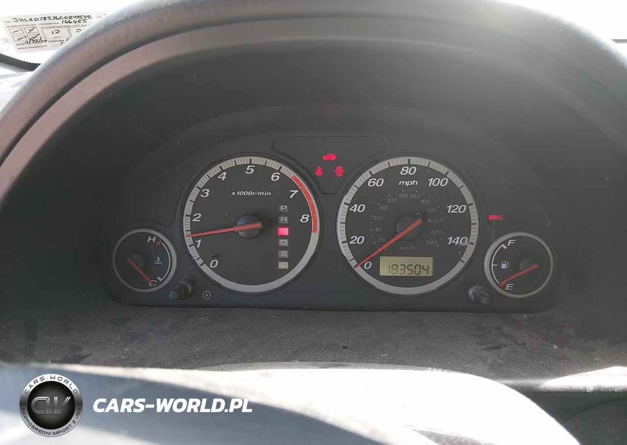 2006 Honda Cr-V Lx VIN:JHLRD78536C024548 - 7