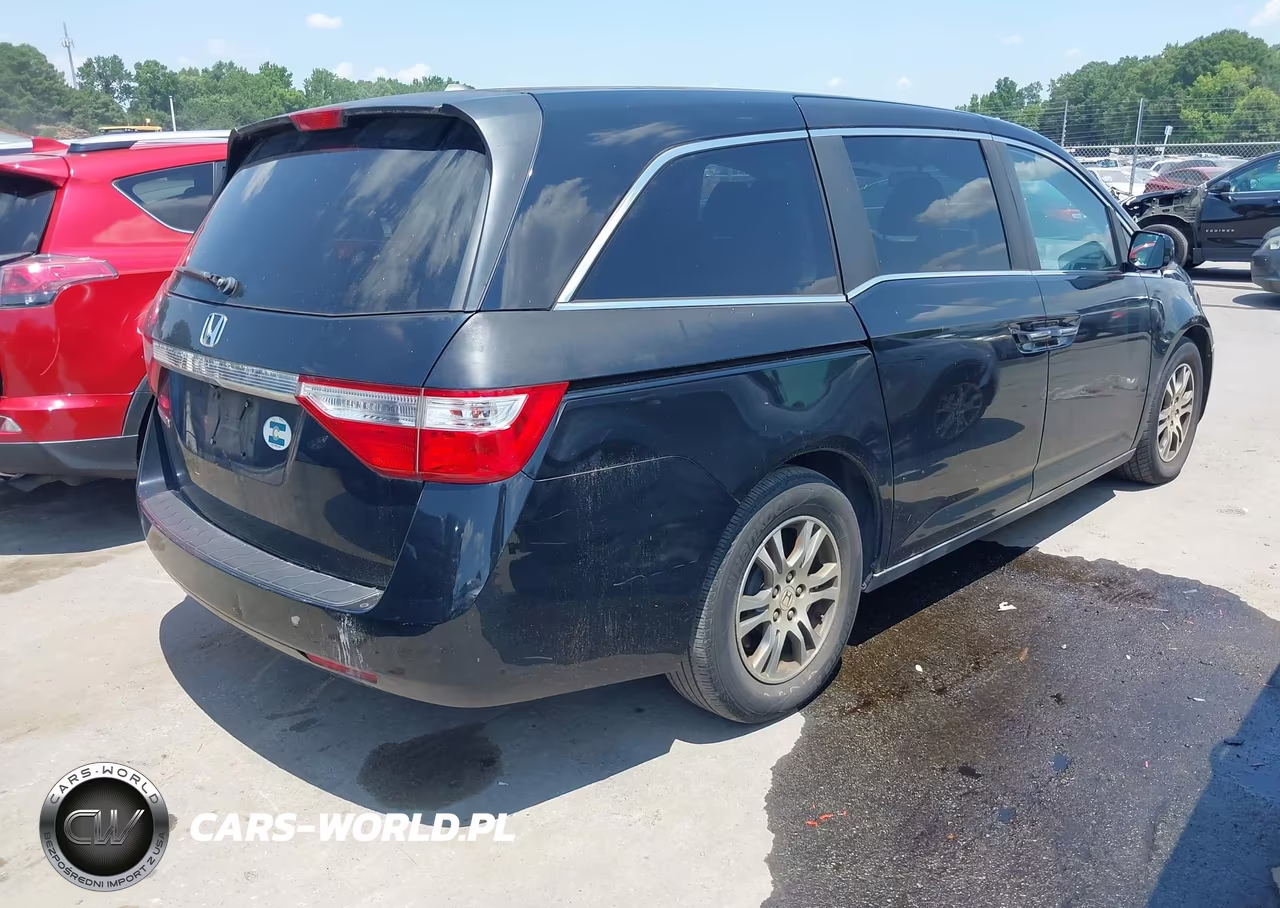 2013 Honda Odyssey Ex-L VIN:5FNRL5H68DB088789 - 4