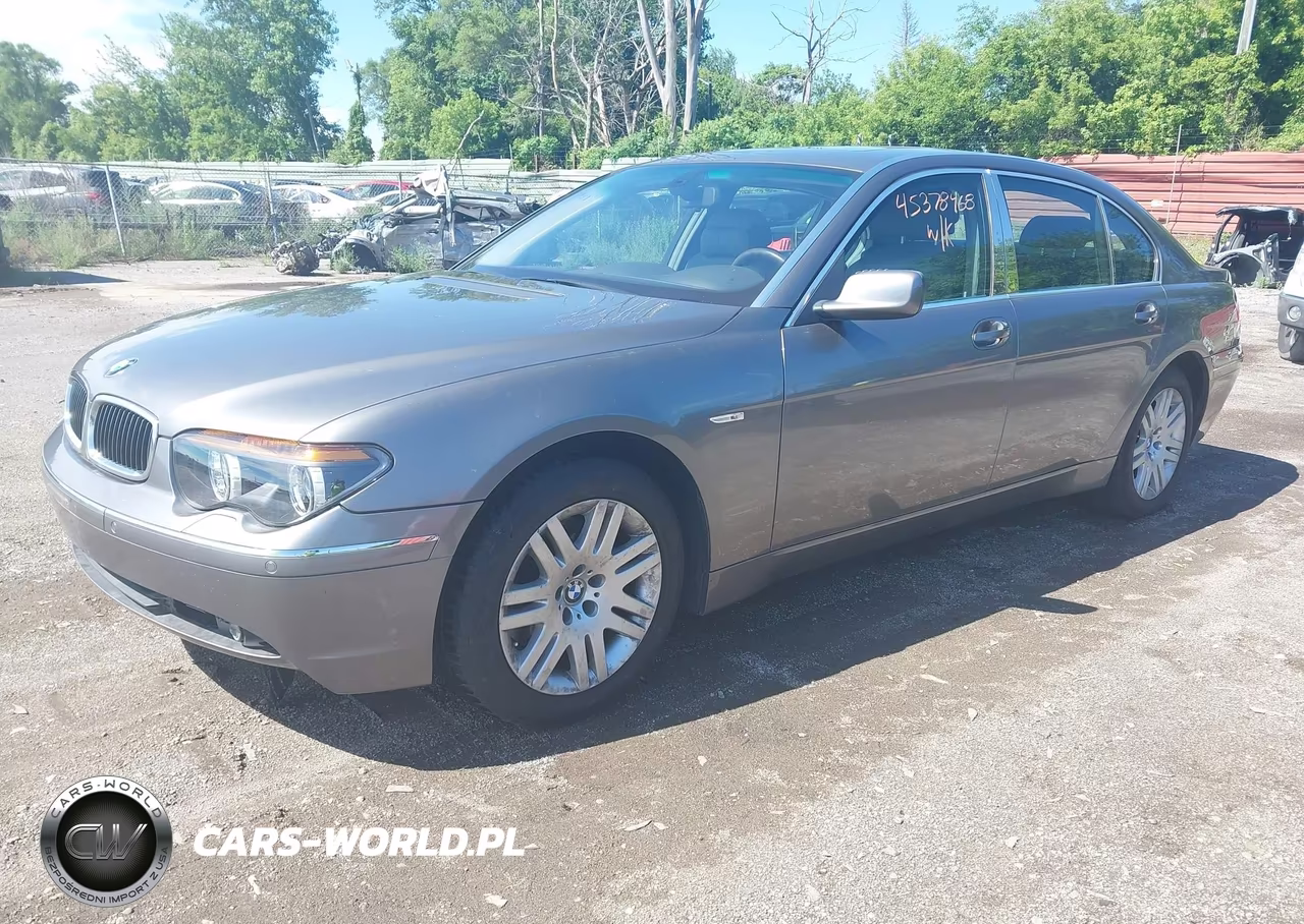 2003 BMW 745Li VIN:WBAGN63433DR12505 - 2