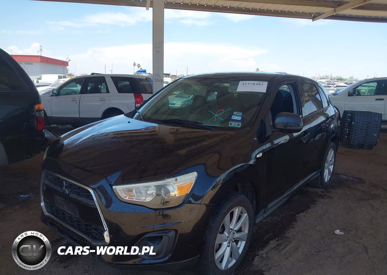 2014 Mitsubishi Outlander Sport Es VIN:4A4AP3AUXEE029110 - 2