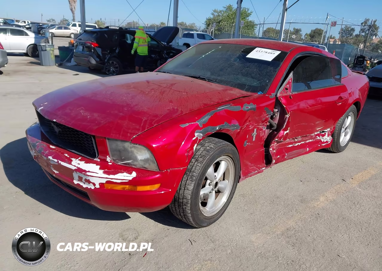 2008 Ford Mustang V6 Deluxe-V6 Premium VIN:1ZVHT80N085144941 - 2