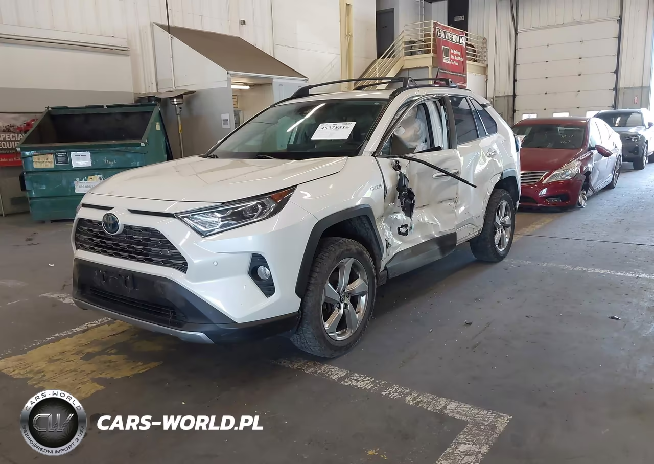 2020 Toyota Rav4 Hybrid Limited VIN:2T3DWRFV8LW052984 - 2
