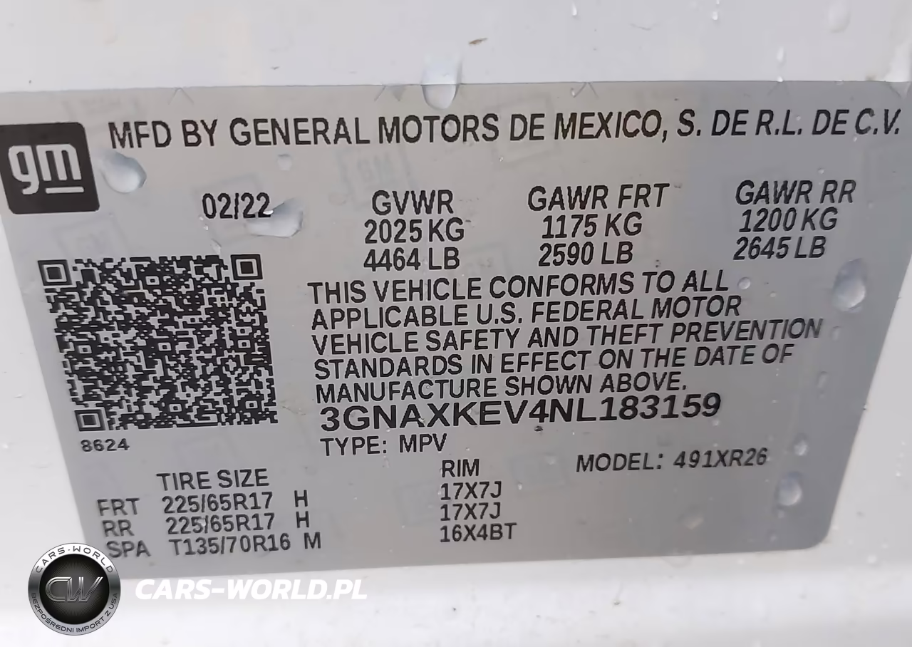 2022 Chevrolet Equinox Fwd Lt VIN:3GNAXKEV4NL183159 - 9