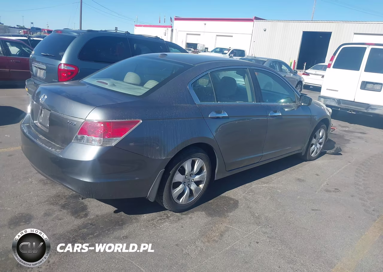 2008 Honda Accord 3.5 Ex-L VIN:1HGCP368X8A074475 - 4
