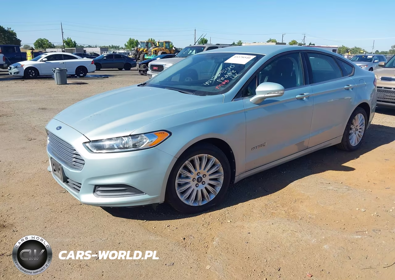 2013 Ford Fusion Hybrid Se VIN:3FA6P0LU2DR148974 - 2