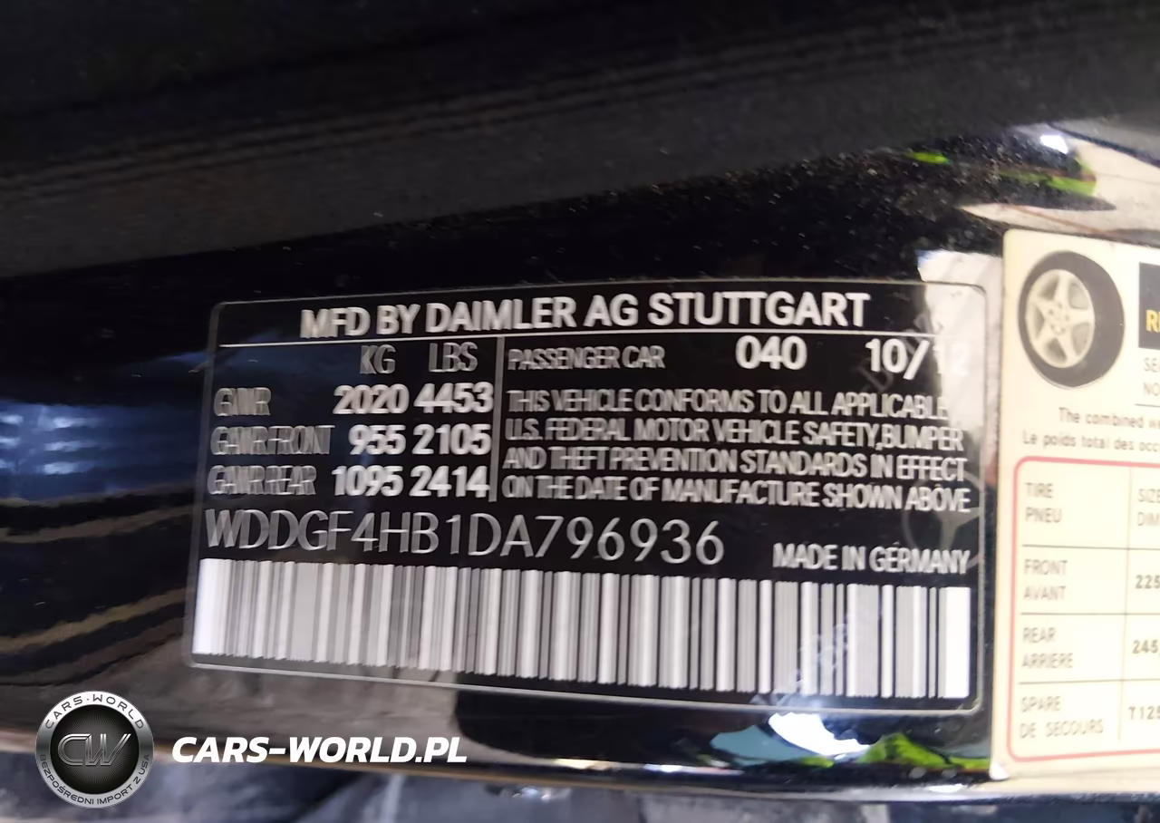 2013 Mercedes-Benz C 250 Sport VIN:WDDGF4HB1DA796936 - 9