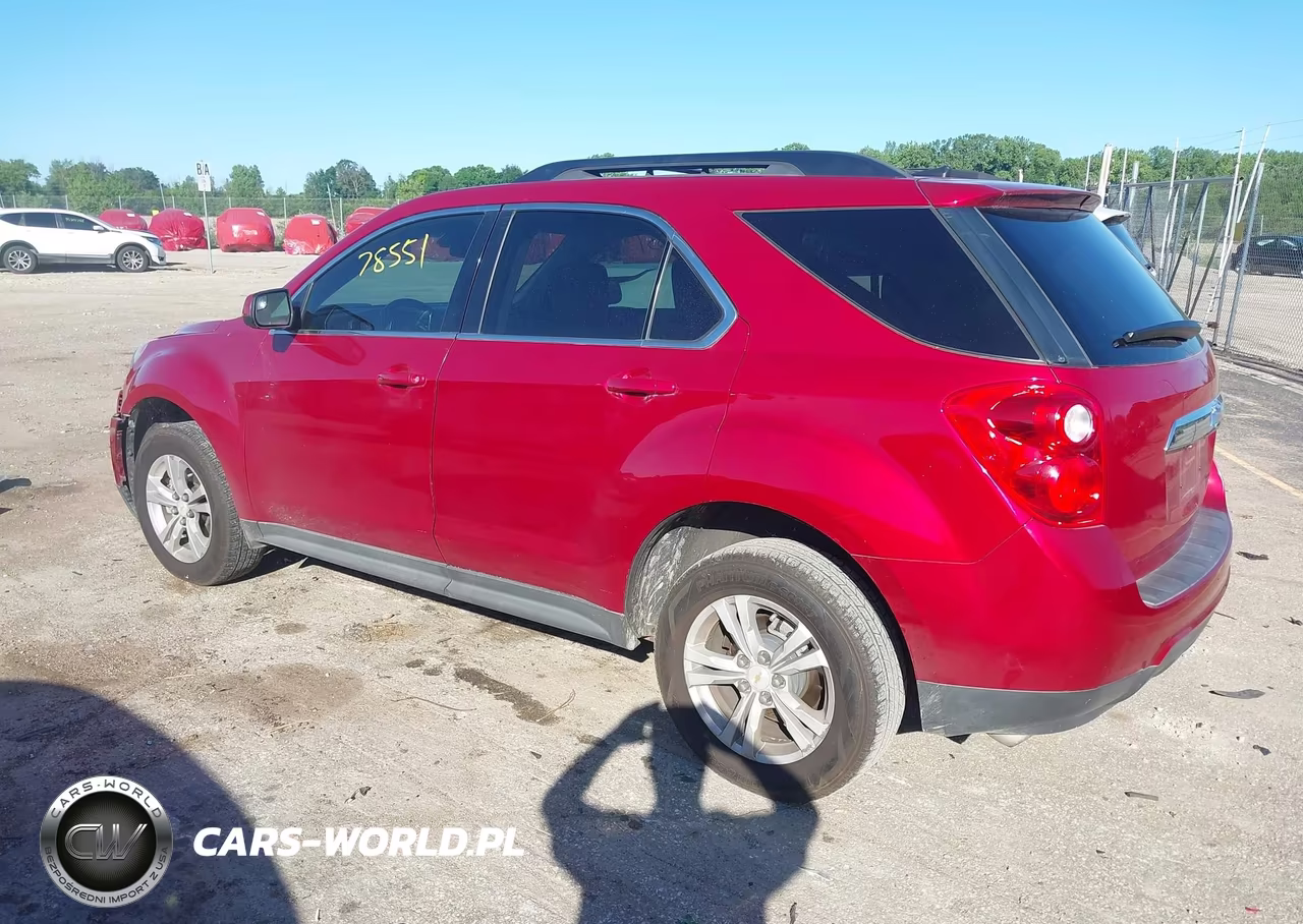 2013 Chevrolet Equinox 1Lt VIN:1GNALDEK7DZ115300 - 3