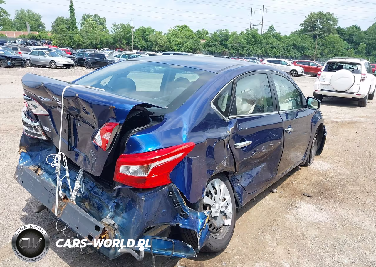 2017 Nissan Sentra S VIN:3N1AB7AP8HY261349 - 4