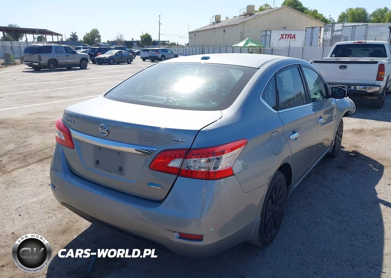 2014 Nissan Sentra Sv VIN:3N1AB7AP2EY318530 - 4