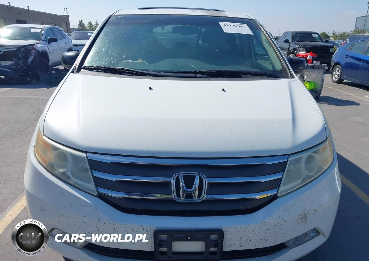 2011 Honda Odyssey Touring-Touring Elite VIN:5FNRL5H93BB008662 - 12