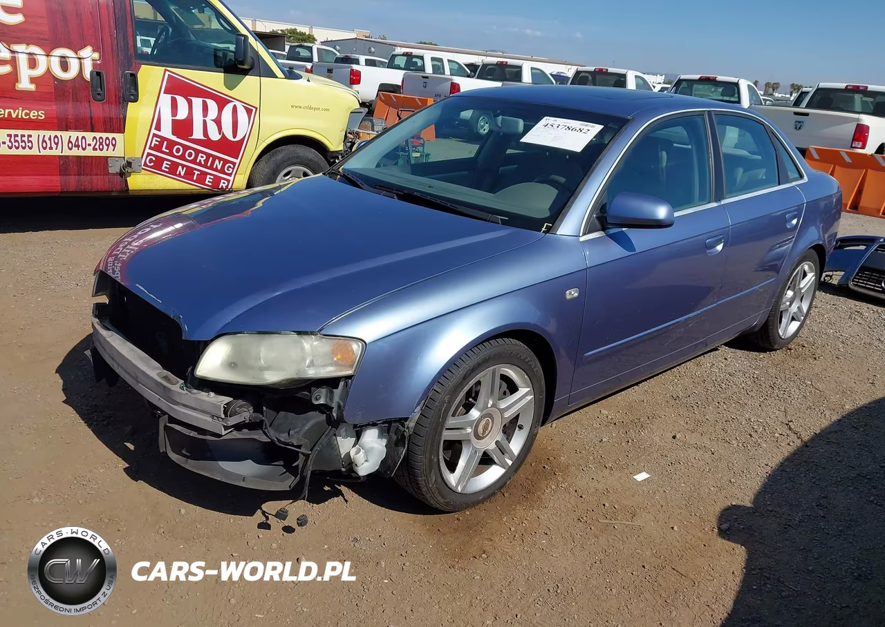 2005 Audi A4 2.0T VIN:WAUAF78E65A566139 - 2