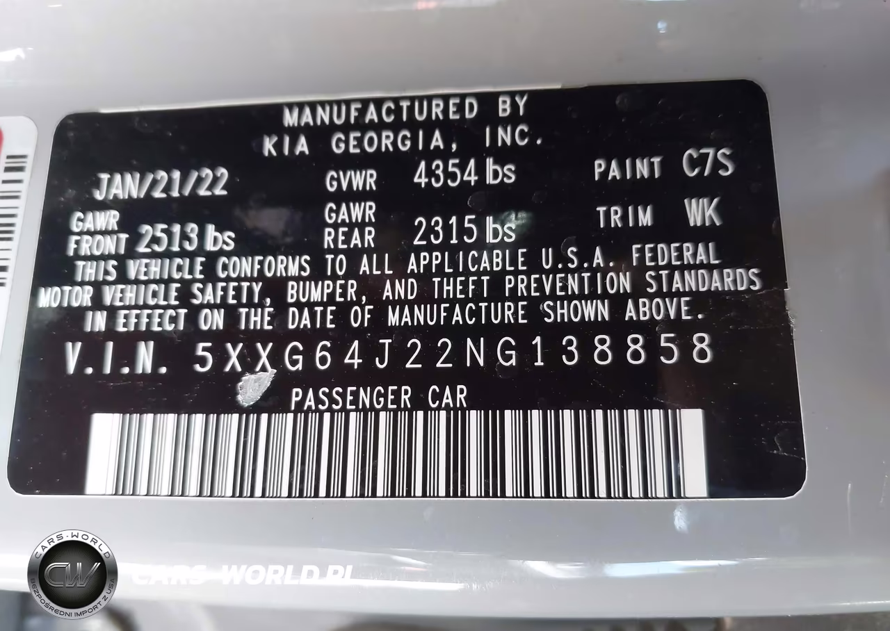 2022 Kia K5 Gt-Line VIN:5XXG64J22NG138858 - 9
