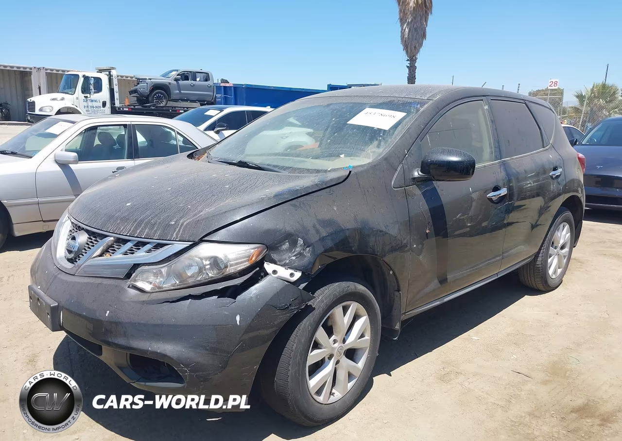 2014 Nissan Murano Le-S-Sl-Sv VIN:JN8AZ1MU3EW406943 - 2