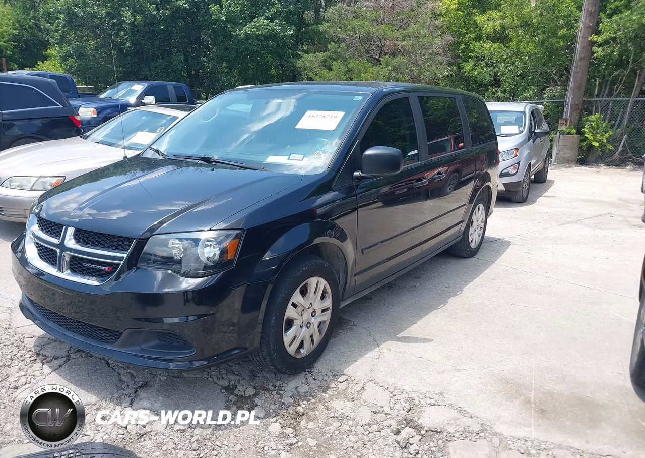 2016 Dodge Grand Caravan American Value Pkg VIN:2C4RDGBG9GR237116 - 2